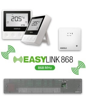 Easylink 868 vereinfacht Funk-Einzelraumregelung