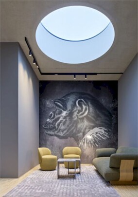 Deltalights Lichtkonzept für den neuen Firmensitz von Blomus