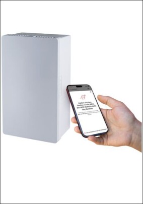 Pluggit: Dezentrales Lüftungsgerät mit NFC-Schnittstelle