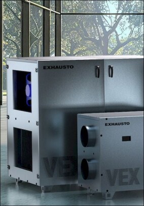 Exhausto VEX1000: Kompakte Lüftungsgeräte