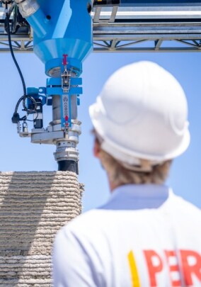 Europas größtes Mehrfamilienhaus aus dem 3D-Drucker fertiggestellt