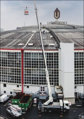 Testeinsatz für Böcker Autokrane an der Westfalenhalle Dortmund