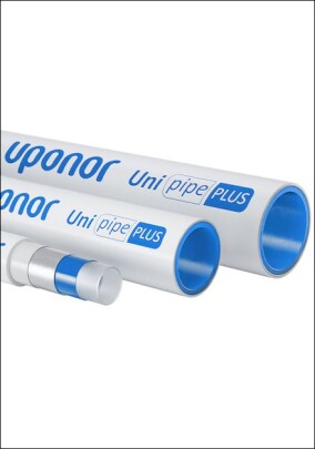 Uponor Uni Pipe & S-Press: Mehrschichtverbundrohrsystem für Trinkwasser und Heizung