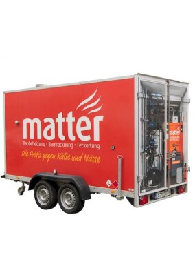 Bautrocknung Matter: Mobile Heizsysteme zur Estrichaufheizung im Neubau