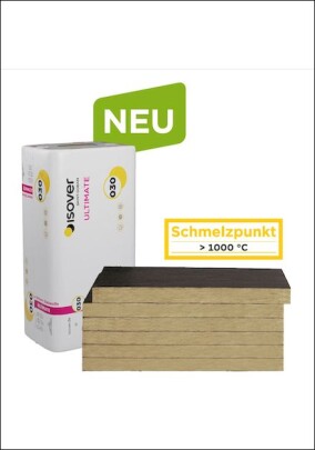 Neue Isover Fassadendämmplatte ermöglicht schlankere Außenwandkonstruktionen