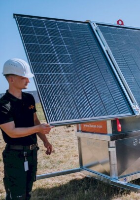 LivEye Überwachungslösungen für Solarparks
