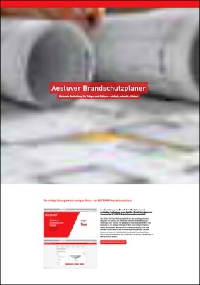 Aestuver unterstützt mit webbasierten Brandschutzplaner für Stahlbauteile