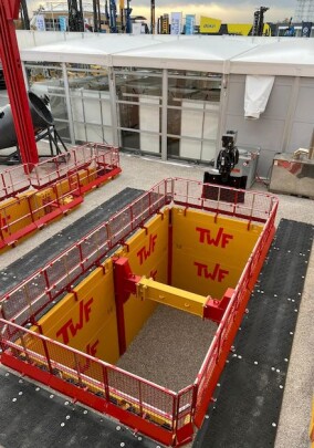 TWF Tiefbautechnik: Sichere Einstiegslösung für Baugruben