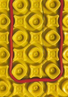 Swisspor Enbatec Heat kombiniert Entkopplung und Heizkabel-Fixierung
