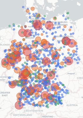 evu+: Online-Übersicht über alle Stromnetzbetreiber Deutschlands
