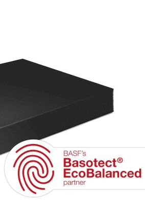 Hanno-Tect Dark: Melaminharz-Schaum in Anthrazit