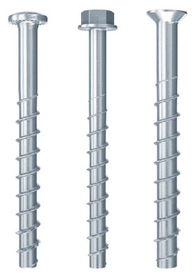 Neue Fischer Betonschrauben FBS 4 und FBS 5 zur TGA-Befestigung