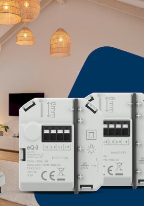 eQ-3: Kompakte Aktoren für enge Platzverhältnisse