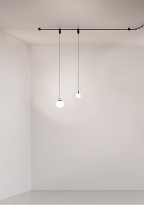 Sylt von Artemide: Flexibel formbare Stromschiene als gestalterisches Element