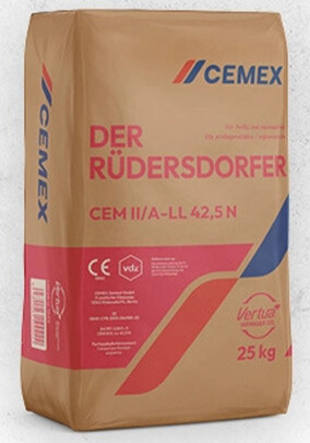 Portlandkalksteinzement CEM II/A-LL 42,5 N von Cemex