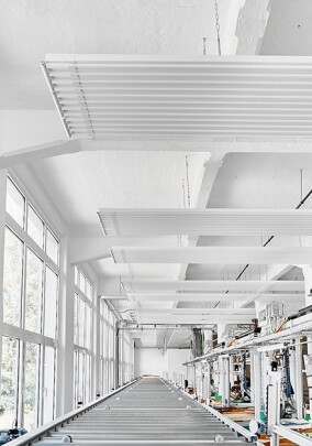 Zehnder Deckenstrahlplatten für sensible Klangkörper