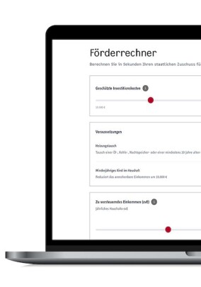 Stiebel Eltrons Förderrechner für Einfamilienhäuser